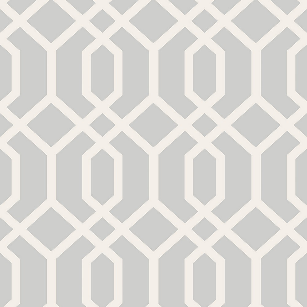 Brewster Wallcovering Trellis Grey Montauk Wallpaper Wallpaper