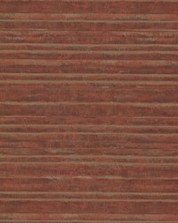 Horizon Red Stripe Texture by  Brewster Wallcovering 