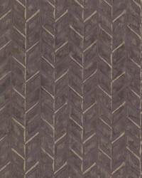 Foothills Purple Herringbone Texture by  Ralph Lauren Wallpaper 