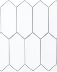 Rhombus Peel & Stick Backsplash Tiles NH3972 by   
