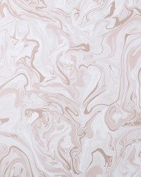 Blush Marble Swirl Peel  Stick Wallpaper NHS4770 by   