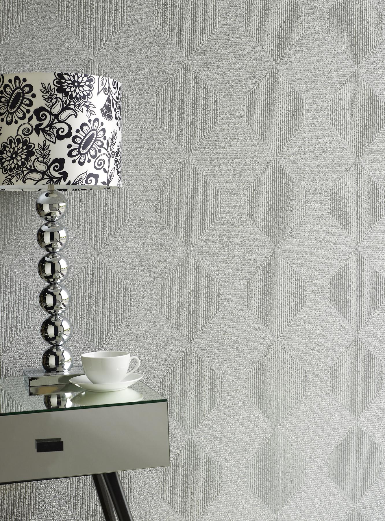 Brewster Wallcovering Sea Grass Matting Lincrusta Paintable Wallpaper