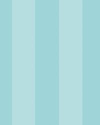 Marina Sky Blue Marble Stripe Wallpaper by   