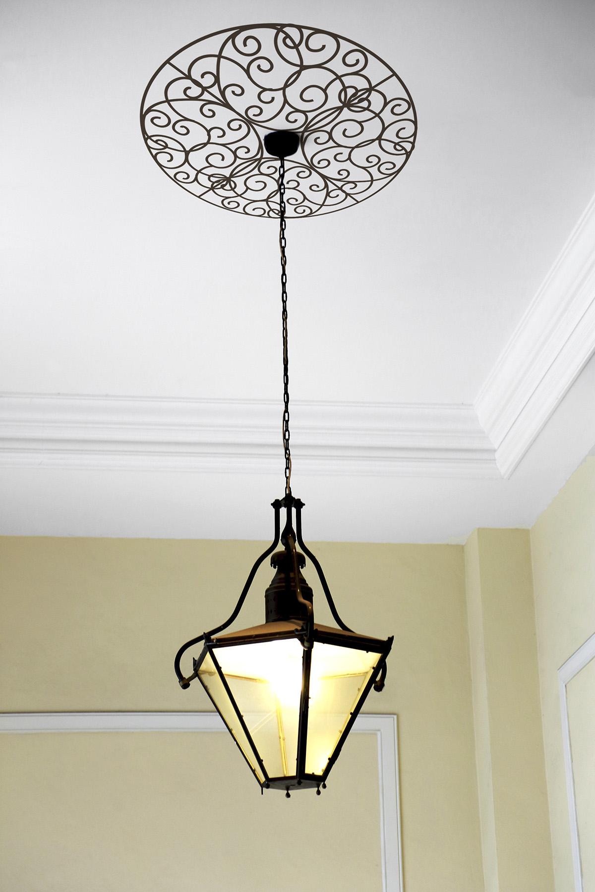 Brewster Wallcovering Bronze Scroll Ceiling Medallion Wallpaper