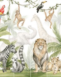 Jungle Safari Wall Mural WT46719 by   