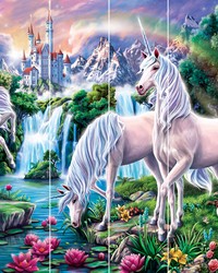 Unicorn Paradise Wall Mural WT46740 by   