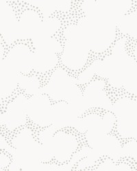 Himmel Grey Abstract Dots Wallpaper by   