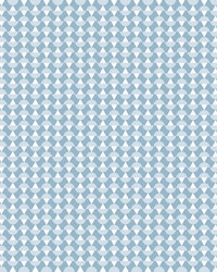 Arne Blue Geometric Wallpaper by   