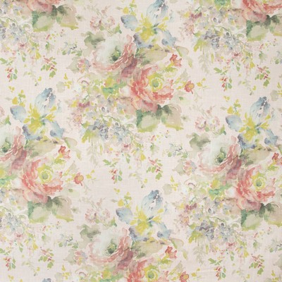 Greenhouse Fabrics B9590 PINK in E35 Pink LINEN  Blend Fire Rated Fabric