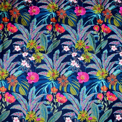 Greenhouse Fabrics Greenhouse S5133  Blend Crewel and Embroidered  Floral Embroidery  Fabric