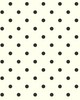 York Wallcovering Magnolia Home Dots on Dots Removable Wallpaper white/black 