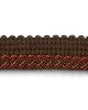 Stout Trim Alicia Lipcord RAISIN