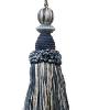Stout Trim Battersea Key Tassel STARLIGHT