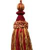 Stout Trim Battersea Key Tassel CARDINAL
