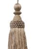 Stout Trim Battersea Key Tassel LINEN