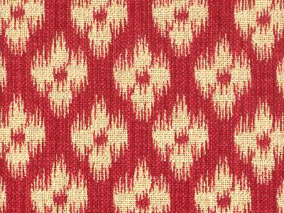 Chester 137 Antique Red COTTON  Blend Fire Rated Fabric
