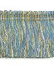 Stout Trim Debonair Brush Fringe CORNFLOWER