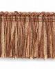 Stout Trim Derrick Brush Fringe MAHOGANY