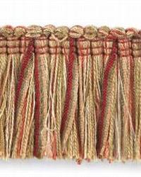 Derrick Brush Fringe Cranberry by   