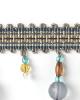 Stout Trim Faith Beaded Fringe LAKE