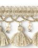 Stout Trim Lotus Tassel Fringe SAND