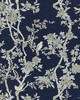 Ralph Lauren Wallpaper MARLOWE FLORAL PRUSSIAN BLUE