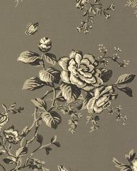 Ashfield Floral Gunmetal by  Ralph Lauren Wallpaper 