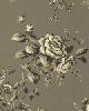 Ralph Lauren Wallpaper ASHFIELD FLORAL GUNMETAL