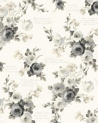 Magnolia Home Heirloom Rose Removable Wallpaper MH1524 by   