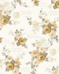 Magnolia Home Heirloom Rose Removable Wallpaper MH1527 by   
