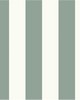 York Wallcovering Magnolia Home Awning Stripe Removable Wallpaper green/white