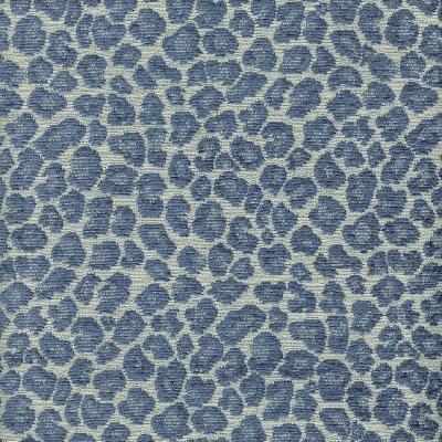Magnolia Fabrics Rox Blue Blue Animal Print   Fabric MagFabrics  MagFabrics Rox Blue