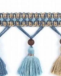 Saffron Tassel Fringe Ocean by   