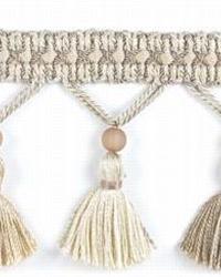 Saffron Tassel Fringe Flaxen by   