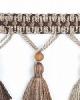 Stout Trim Saffron Tassel Fringe DRIFTWOOD