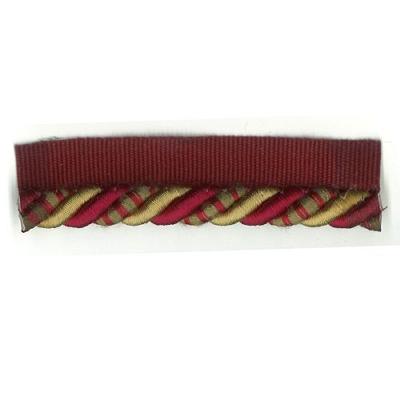 Stout Trim Snaps Lipcord Cardinal 1295 SNAP-40 Red 60%COT 40%SVI Red Trims  Cord 