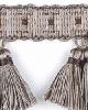 Stout Trim Tuxedo Tassel Fringe PEWTER