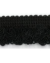 Wexford Lipcord Black by  Stout Trim 