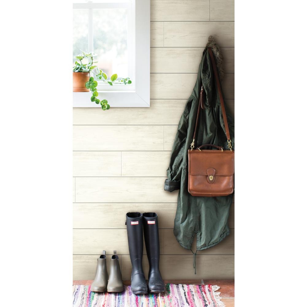 York Wallcovering Magnolia Home Shiplap Removable Wallpaper MH1560