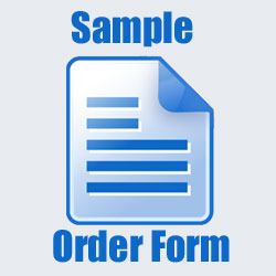 Fabric Sample Order Form