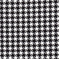 Black and white houndstooth